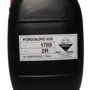 Hydrochloric Acid 33% – 25L
